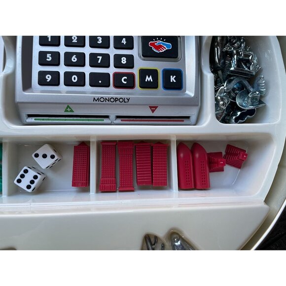 Monopoly Here & Now: World Edition Electronic Banking Unit 2008 Collectors Tin - Picture 5 of 15